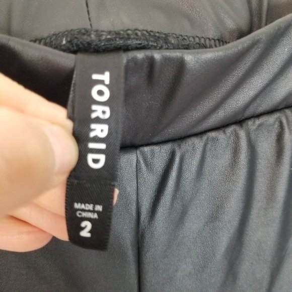 Torrid Womens 2X Black Full Length Signature Waist - Picture 6 of 9